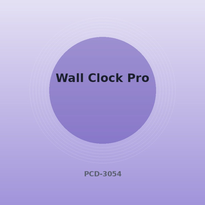 Wanduhr Pro